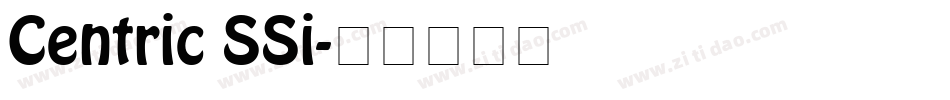 Centric SSi字体转换